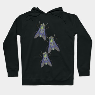 Horseflies Three Hoodie